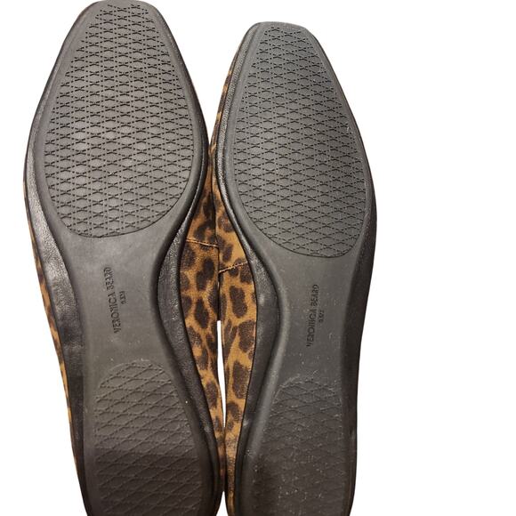 Veronica Beard Beatrix leopard print suede ballet flats size 9.5 - Picture 5 of 6